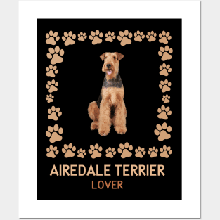 Airedale Terrier Lover Posters and Art